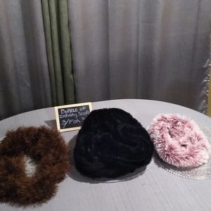 Bundle of 3 infinity scarfs